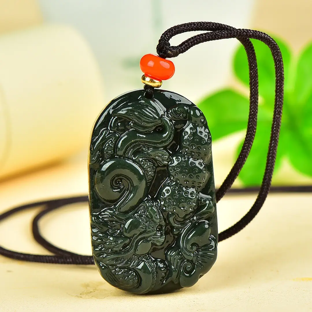 Hetian Jade Pendant for Business Growth — feature 5