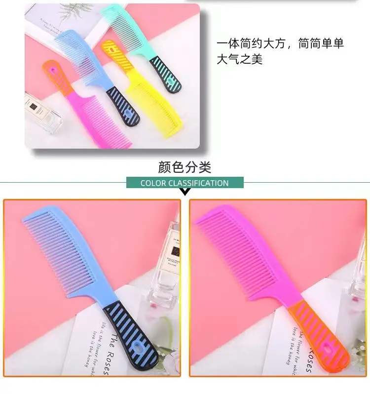 10 Pcs Colorful Hair Combs for Women & Men — feature 15