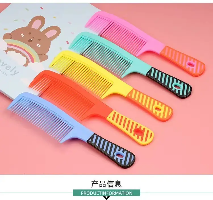 10 Pcs Colorful Hair Combs for Women & Men — feature 7