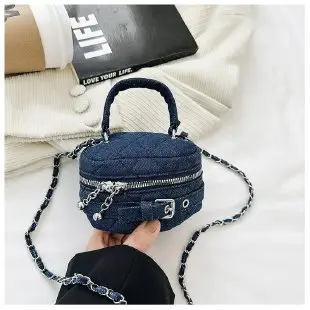 Children's Denim Shoulder Messenger Bag Mini All-Match