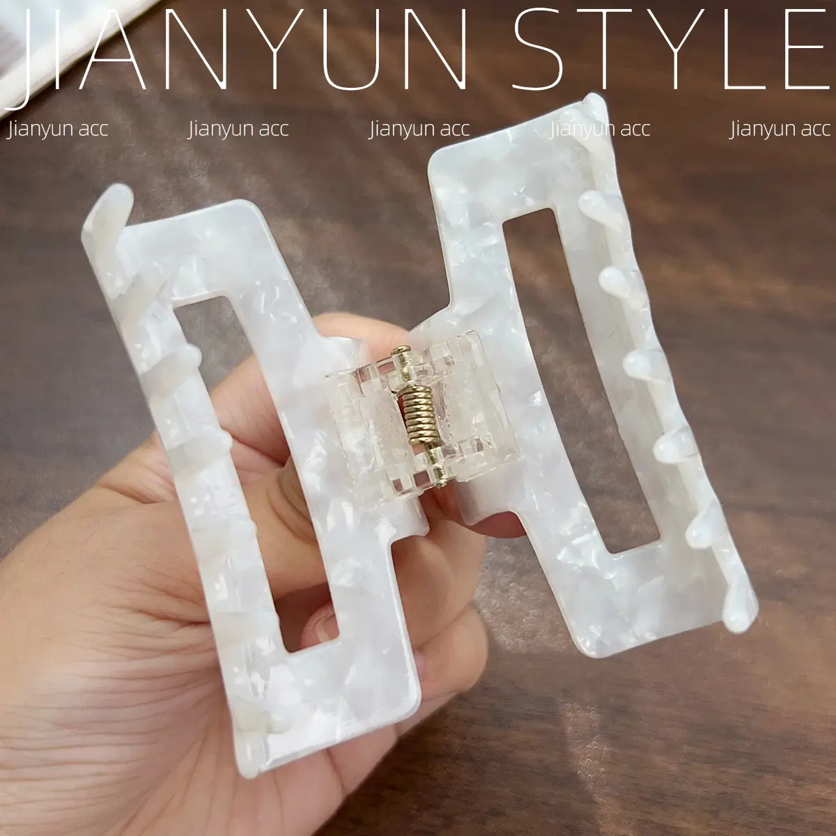 Korean Fashion Grabber Hair Clips Women Elegant Shark Clip - Image 18