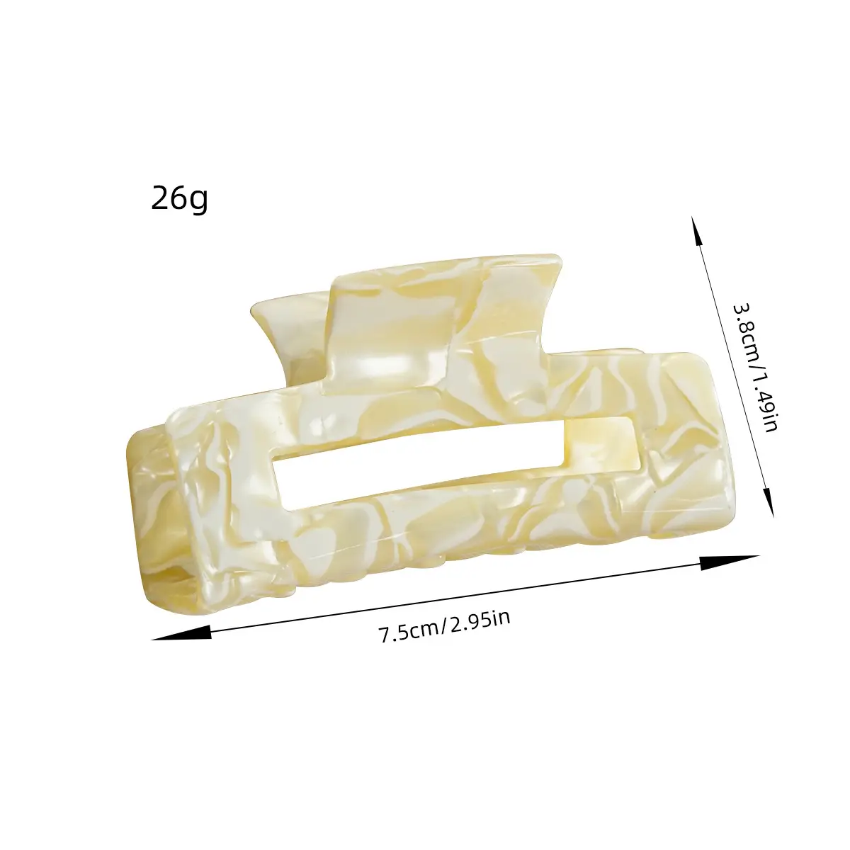 Korean Fashion Grabber Hair Clips Women Elegant Shark Clip - Image 19