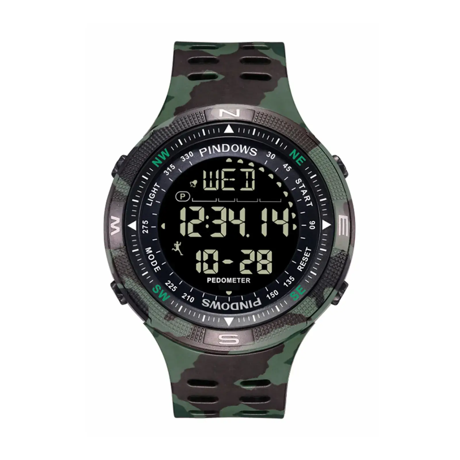Camouflage Digital Watch for Men Women Waterproof Outdoor Sports - Image 7