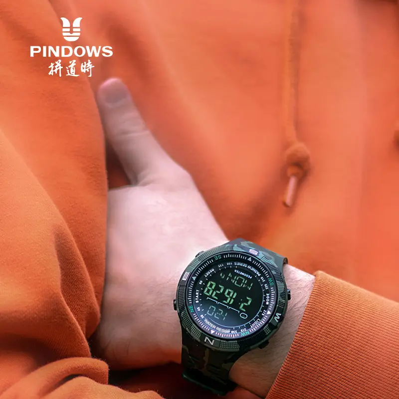 Camouflage Digital Watch for Men Women Waterproof Outdoor Sports — feature 5