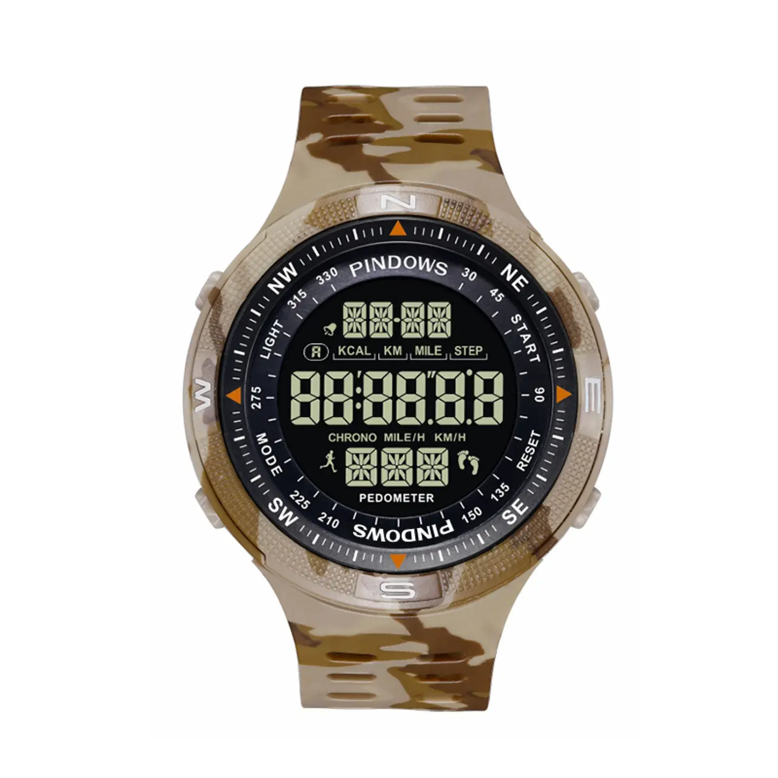 Camouflage Digital Watch for Men Women Waterproof Outdoor Sports - Image 2