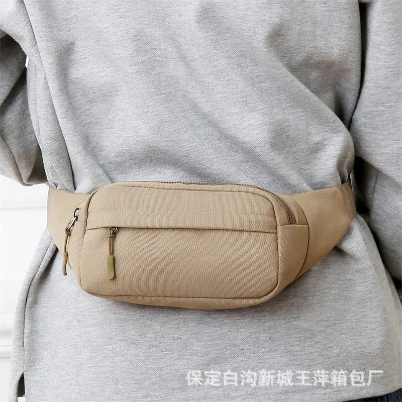 Blue Korean Style Waist Bag for Men Women - Image 7