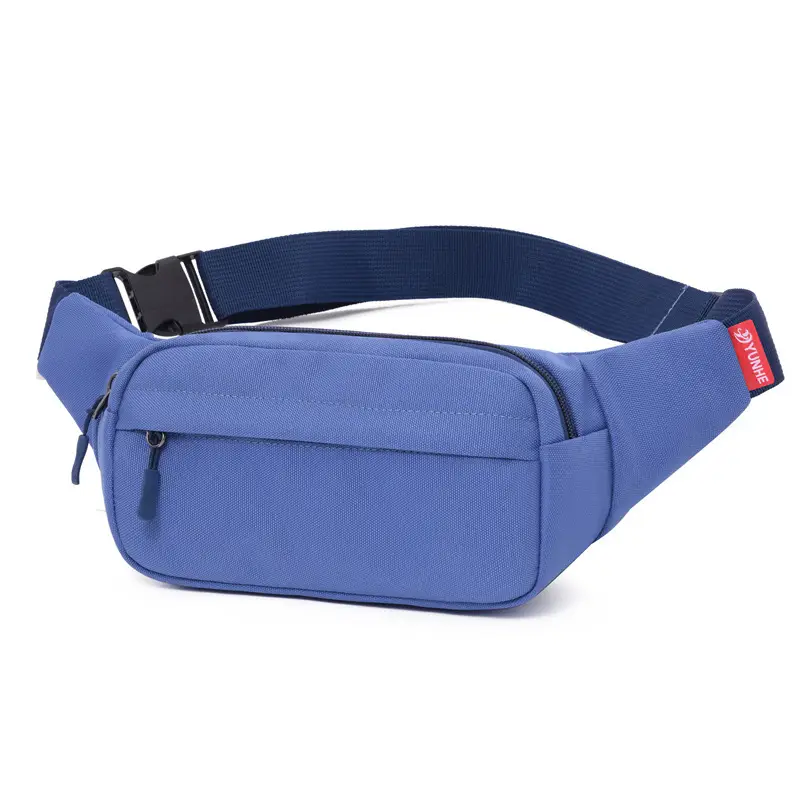 Blue Korean Style Waist Bag for Men Women - Image 9