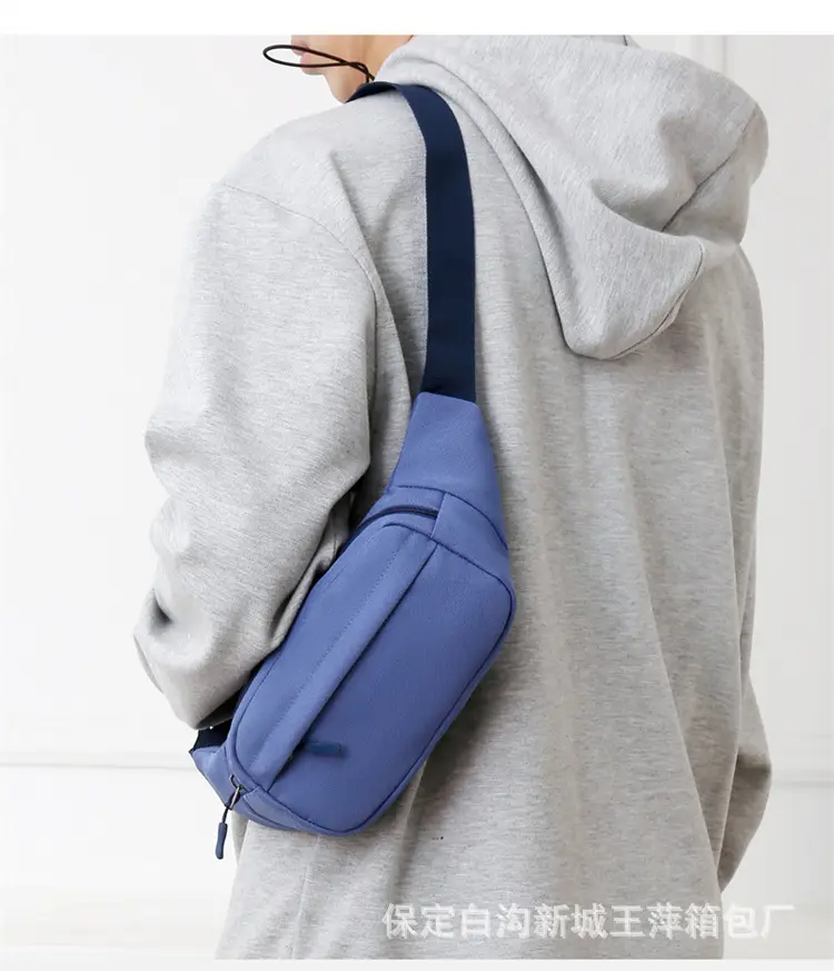 Blue Korean Style Waist Bag for Men Women — feature 29