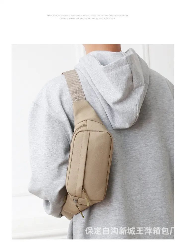 Blue Korean Style Waist Bag for Men Women — feature 32