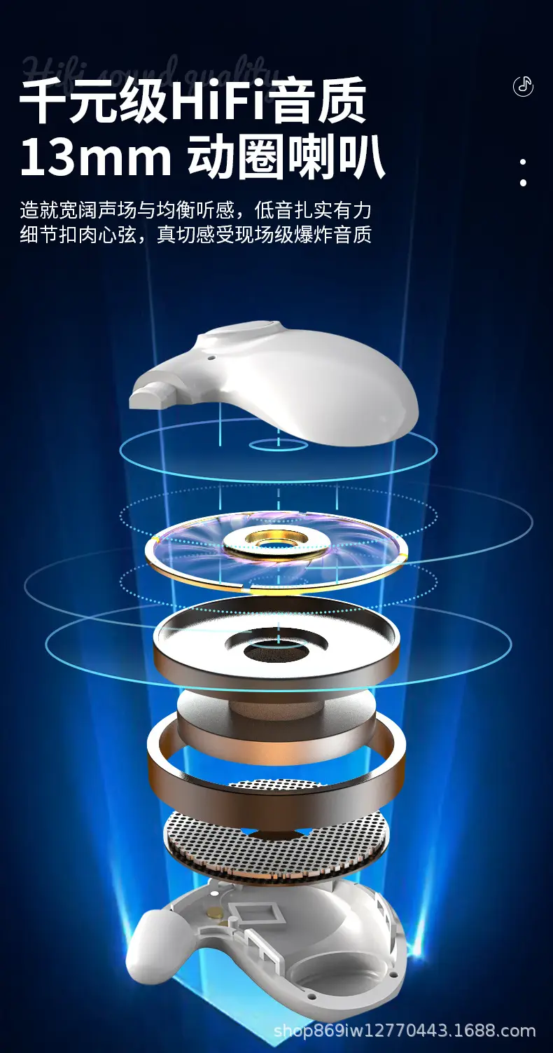 Wireless Bluetooth Headset with Sleep & Noise Reduction — feature 13