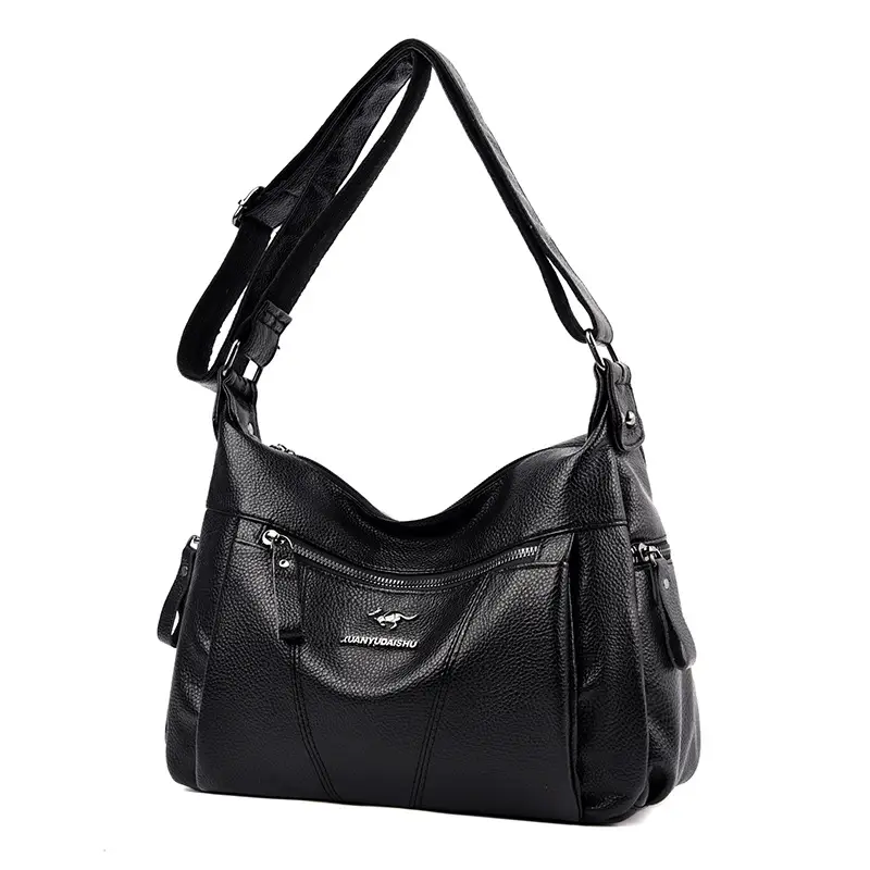 Purple Leather Shoulder Bag for Women 2023 - Image 9