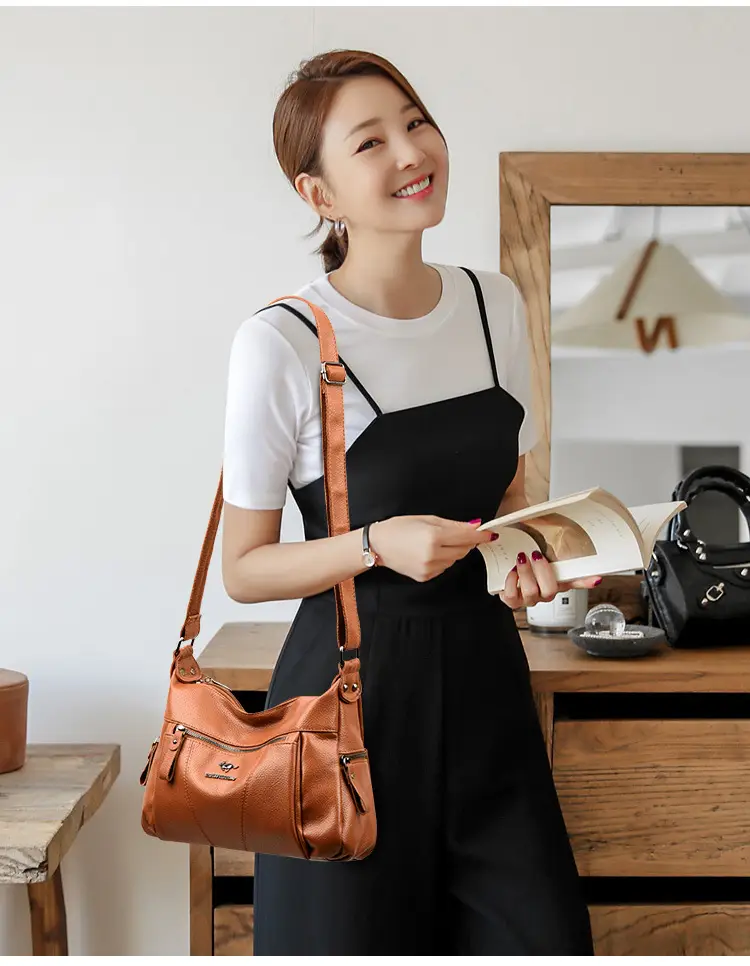 Purple Leather Shoulder Bag for Women 2023 — feature 14