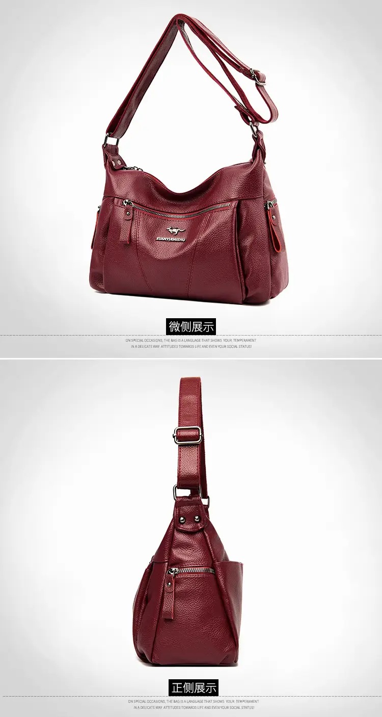 Purple Leather Shoulder Bag for Women 2023 — feature 18