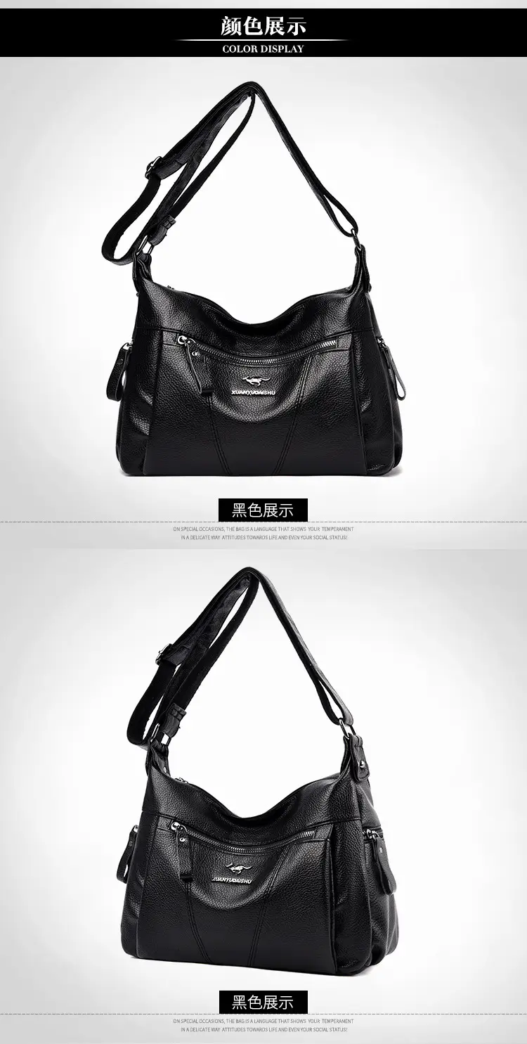 Purple Leather Shoulder Bag for Women 2023 — feature 20