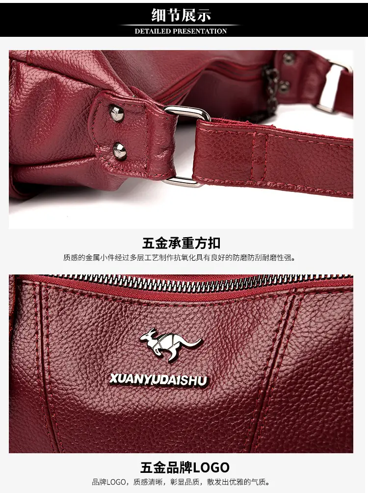 Purple Leather Shoulder Bag for Women 2023 — feature 24