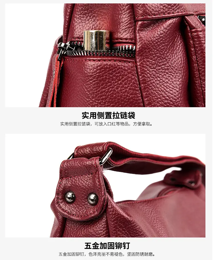 Purple Leather Shoulder Bag for Women 2023 — feature 25
