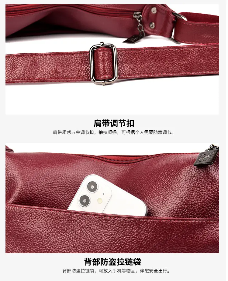 Purple Leather Shoulder Bag for Women 2023 — feature 26
