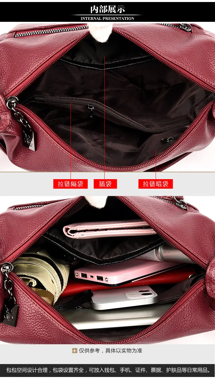 Purple Leather Shoulder Bag for Women 2023 — feature 27