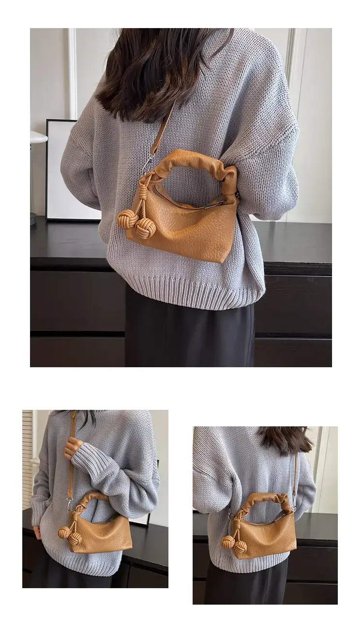 Black Retro Shoulder Bag for Women 2023 — feature 12