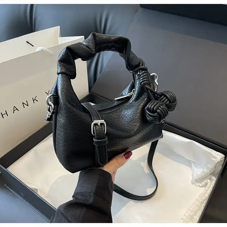Black Retro Shoulder Bag for Women 2023 — feature 46