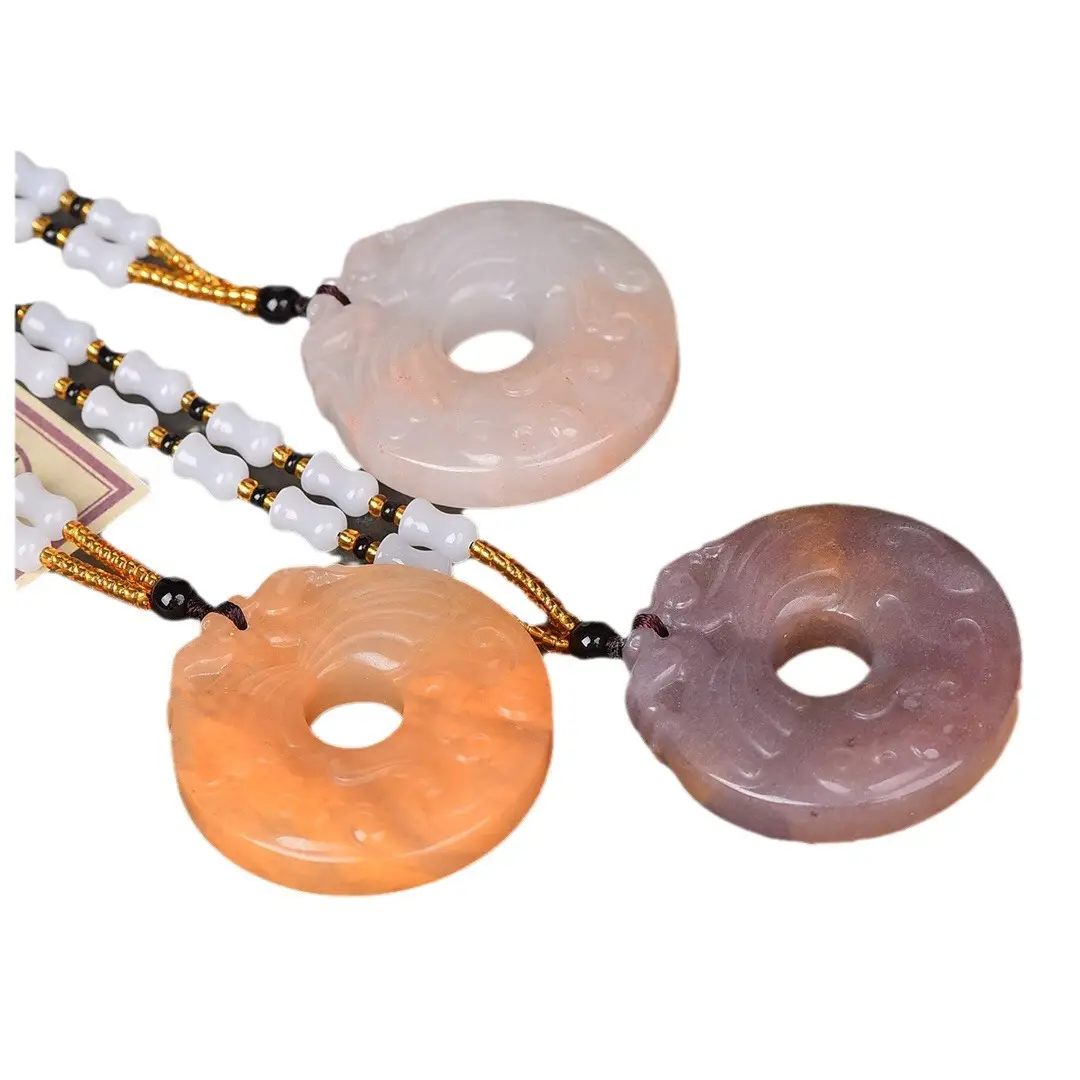 Jade Double Beast Necklace Set of 3 - Image 5