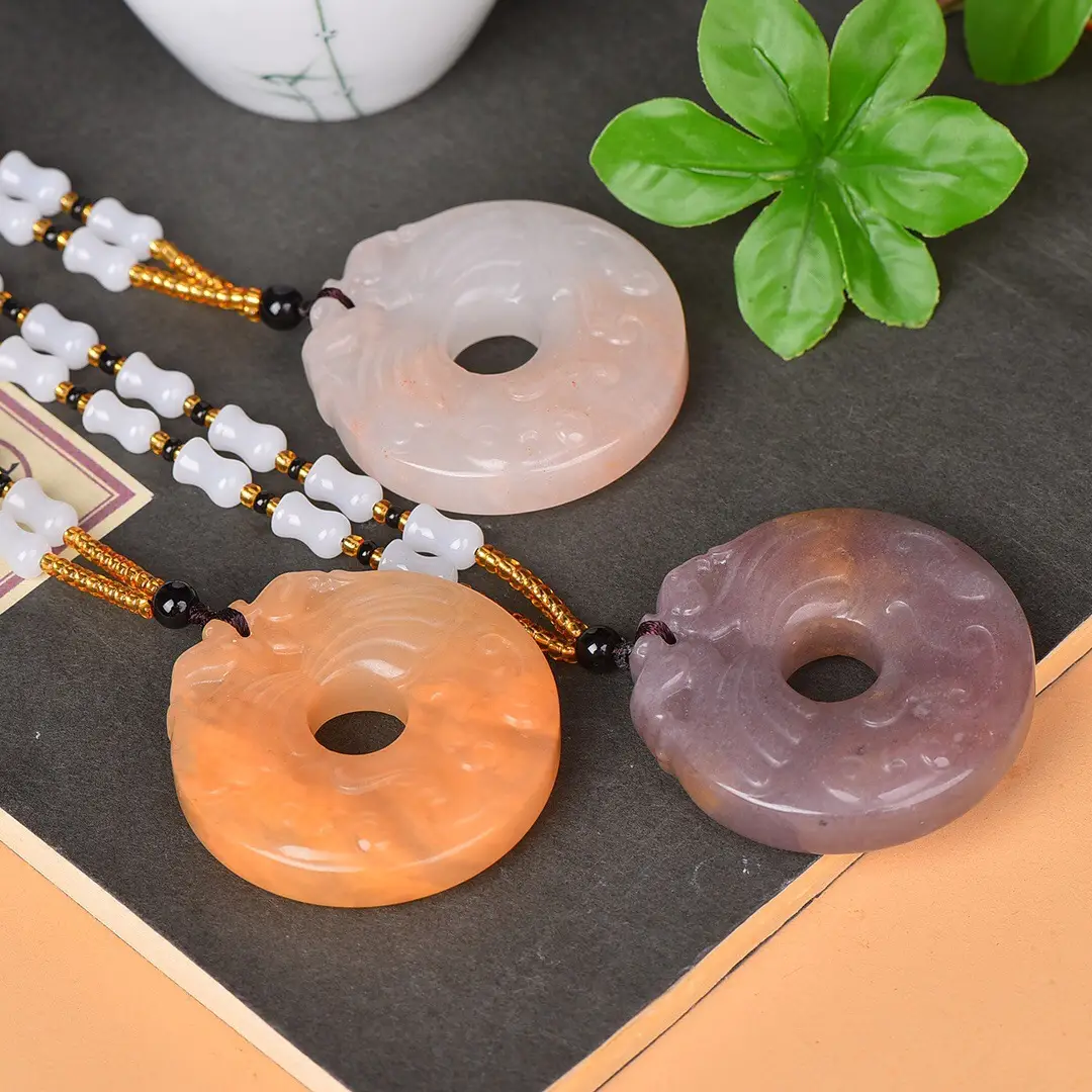 Jade Double Beast Necklace Set of 3 — feature 7