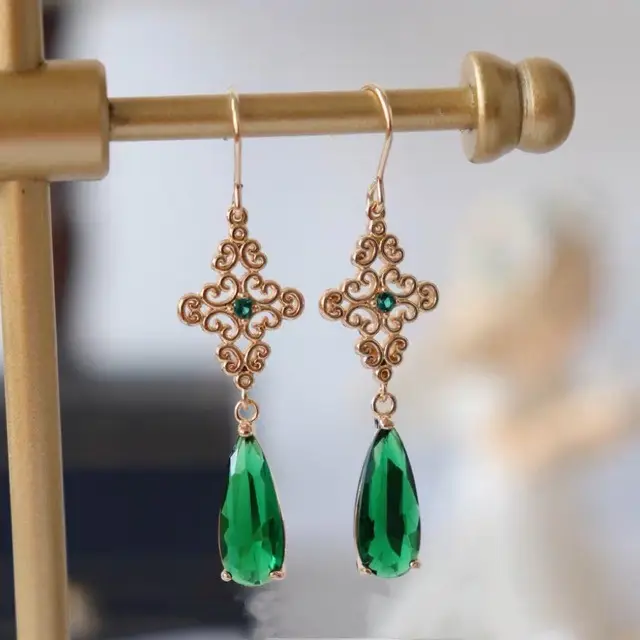 Classic Pearl Earrings for Women 14K Gold Design - Image 2