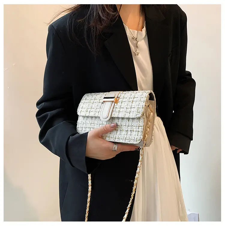 Textured Woolen Shoulder Messenger Bag for Women — feature 15