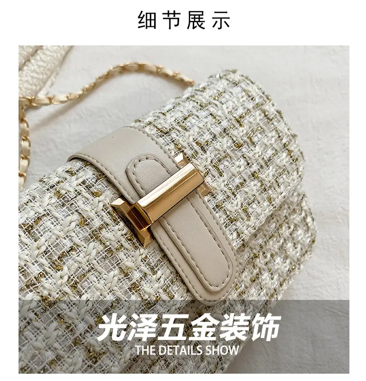 Textured Woolen Shoulder Messenger Bag for Women — feature 4