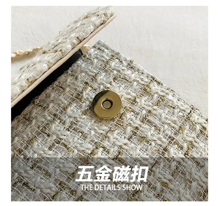 Textured Woolen Shoulder Messenger Bag for Women — feature 5