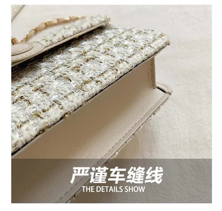 Textured Woolen Shoulder Messenger Bag for Women — feature 9
