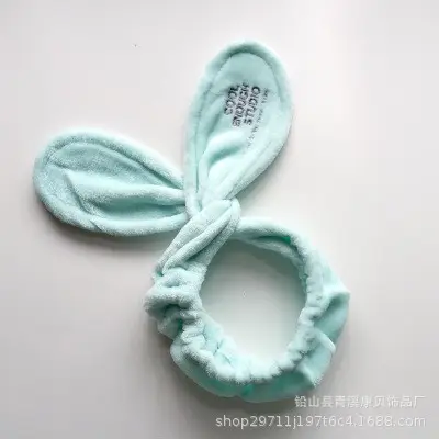 Pink Embroidered Rabbit Ears Headband for Girls — feature 12