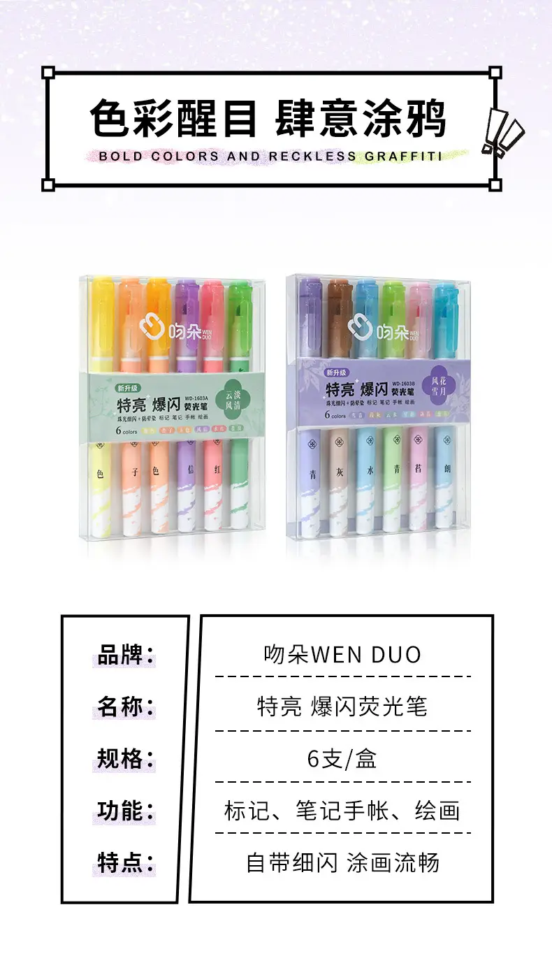 Dopamine Highlighter Pen for Students & Art Projects — feature 22