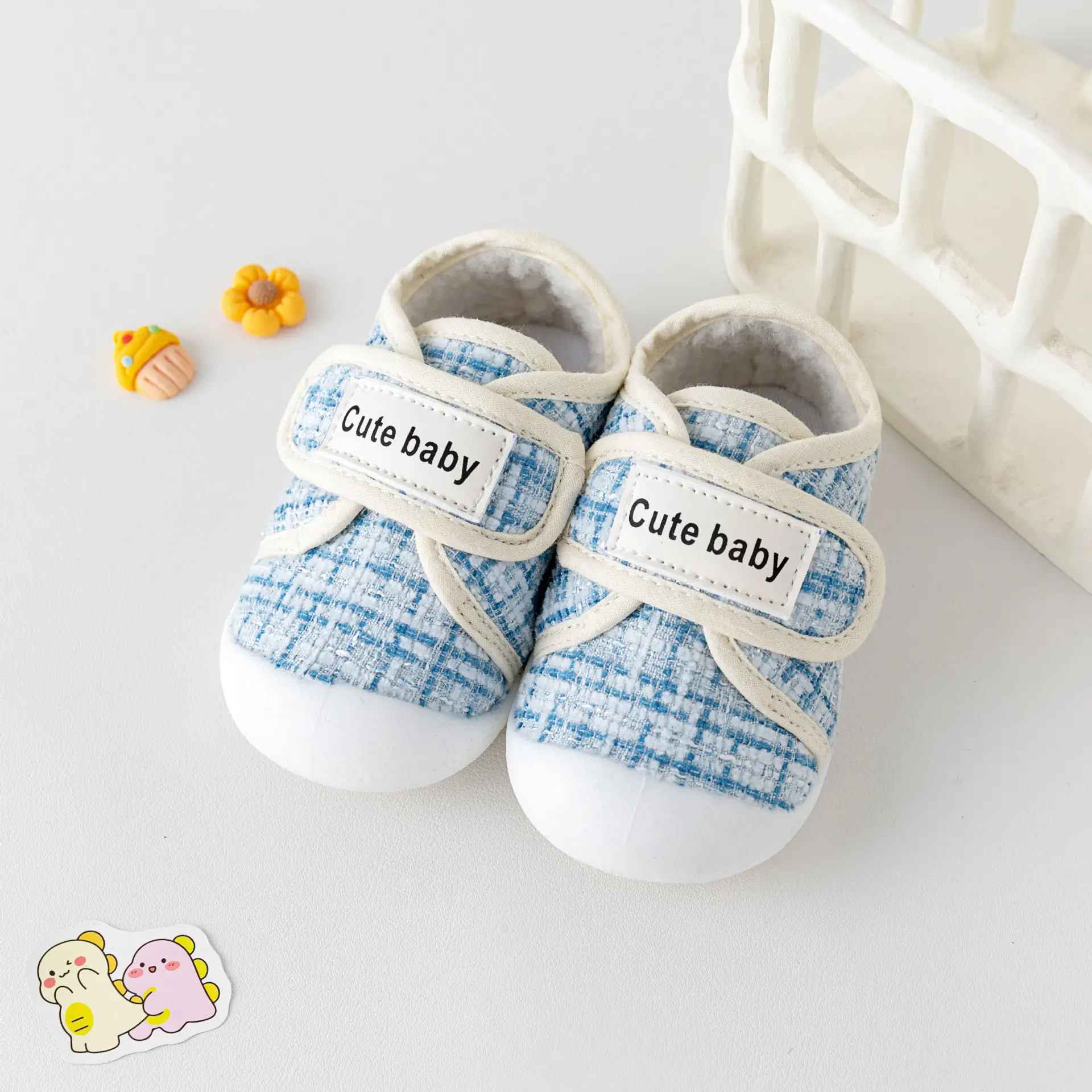 Baby Fleece Lined Anti-Slip Shoes for Toddler