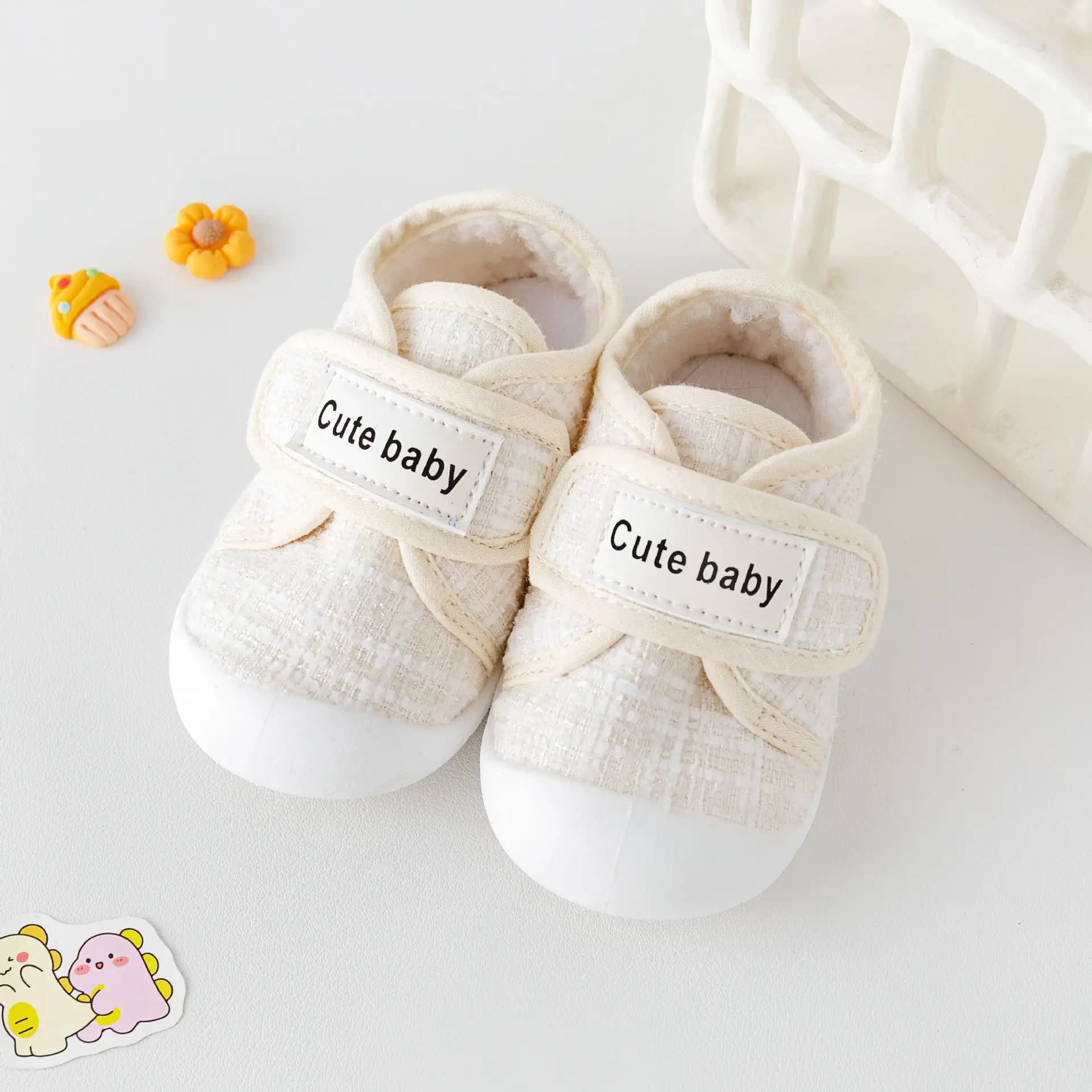 Baby Fleece Lined Anti-Slip Shoes for Toddler