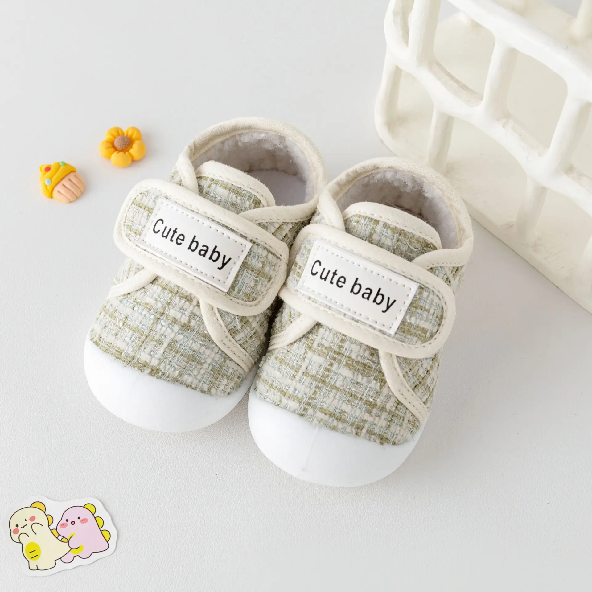 Baby Fleece Lined Anti-Slip Shoes for Toddler
