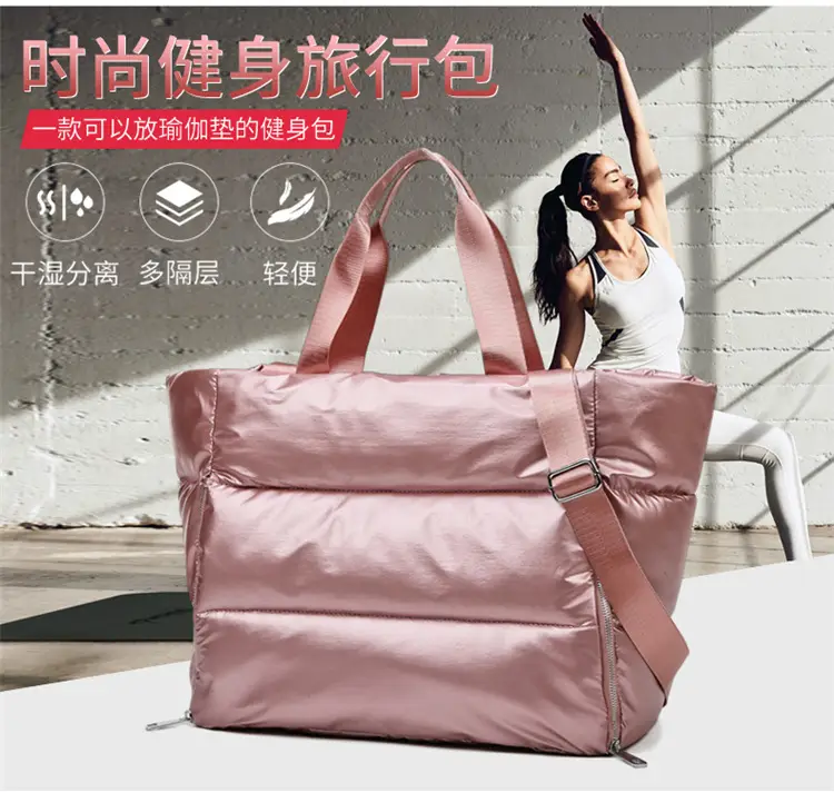 Women's White Waterproof Crossbody Sports Bag — feature 4