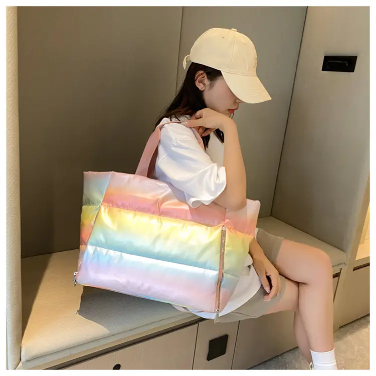 Women's White Waterproof Crossbody Sports Bag — feature 47