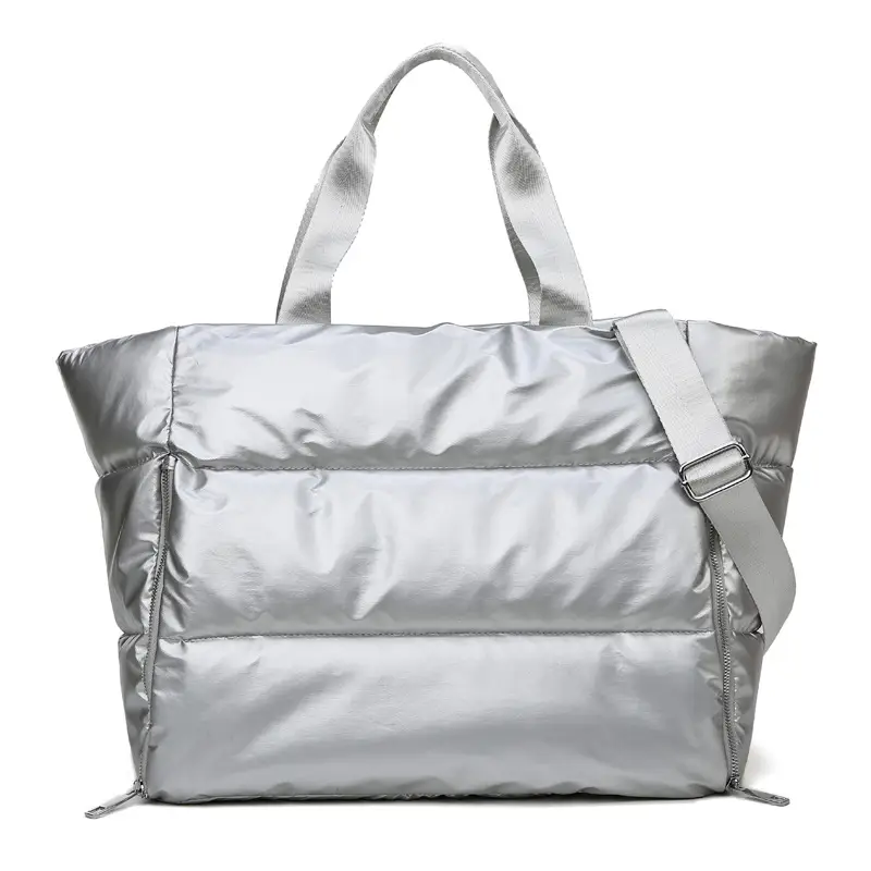 Women's White Waterproof Crossbody Sports Bag - Image 4