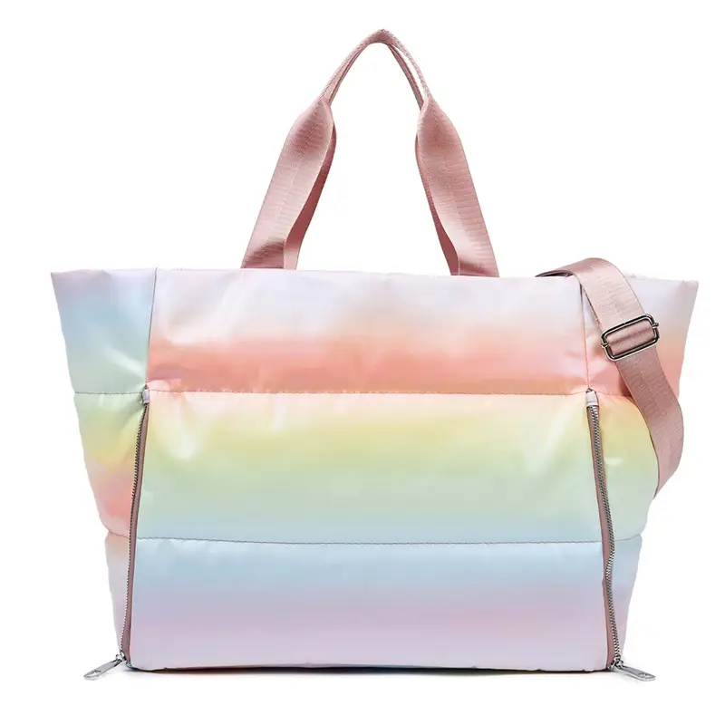 Women's White Waterproof Crossbody Sports Bag - Image 8