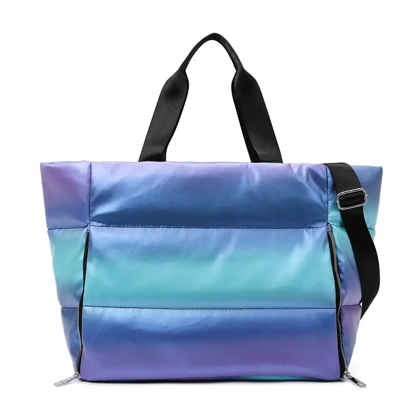 Women's White Waterproof Crossbody Sports Bag - Image 9