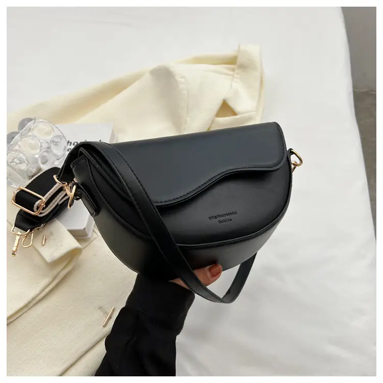 Black Textured Shoulder Bag for Women 2023 — feature 24