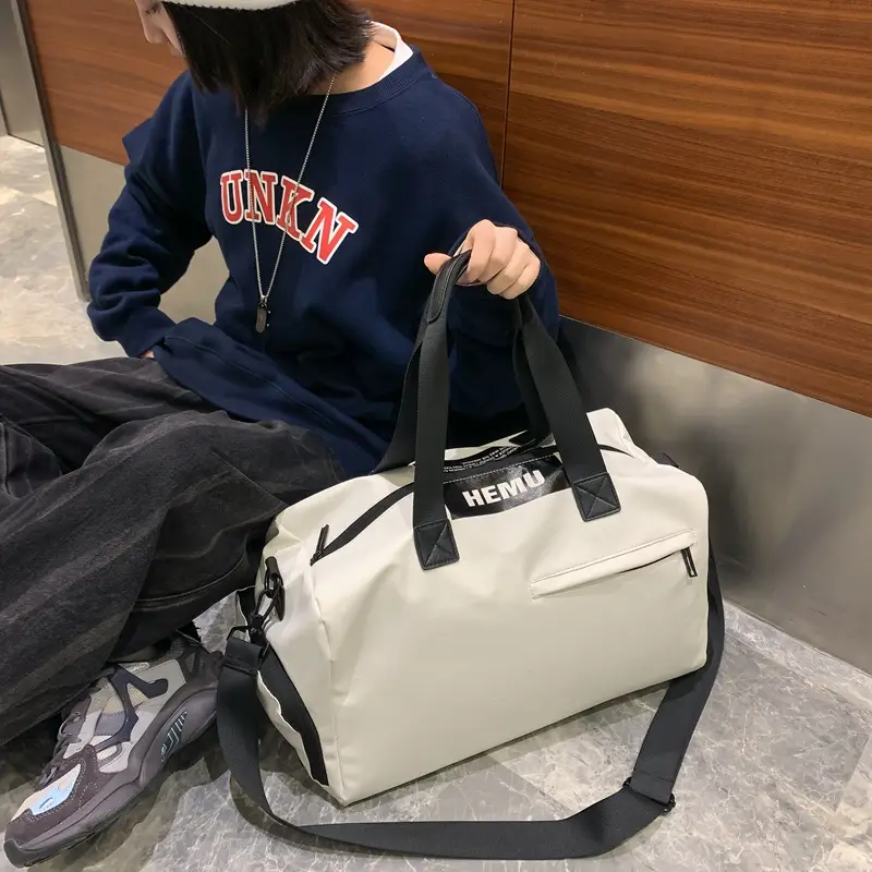 Waterproof Travel Bag for Men Women Blue - Image 7