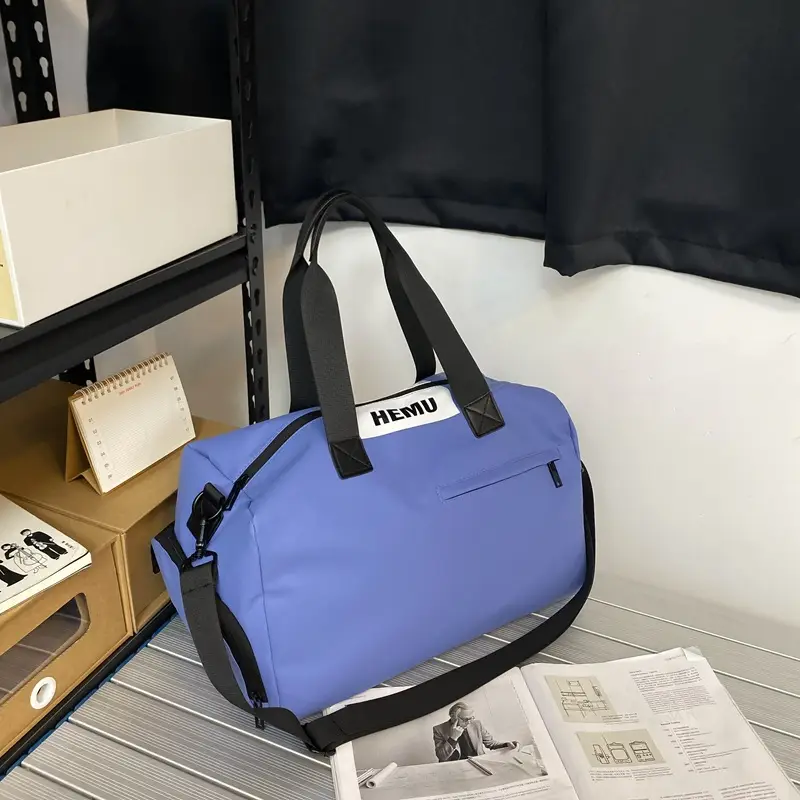 Waterproof Travel Bag for Men Women Blue - Image 3