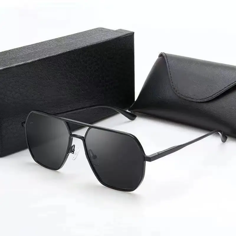 Men Polarized Sunglasses Black Changing Color Driving Fishing — feature 1