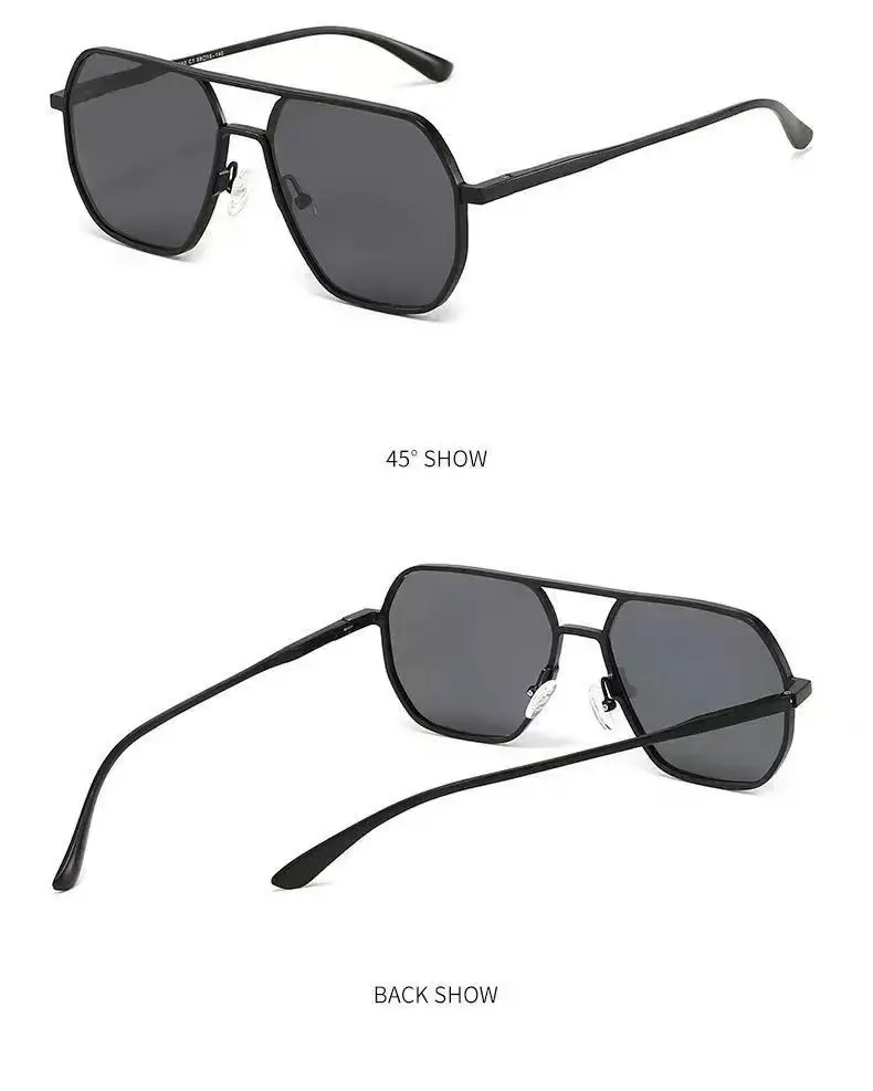 Men Polarized Sunglasses Black Changing Color Driving Fishing — feature 13