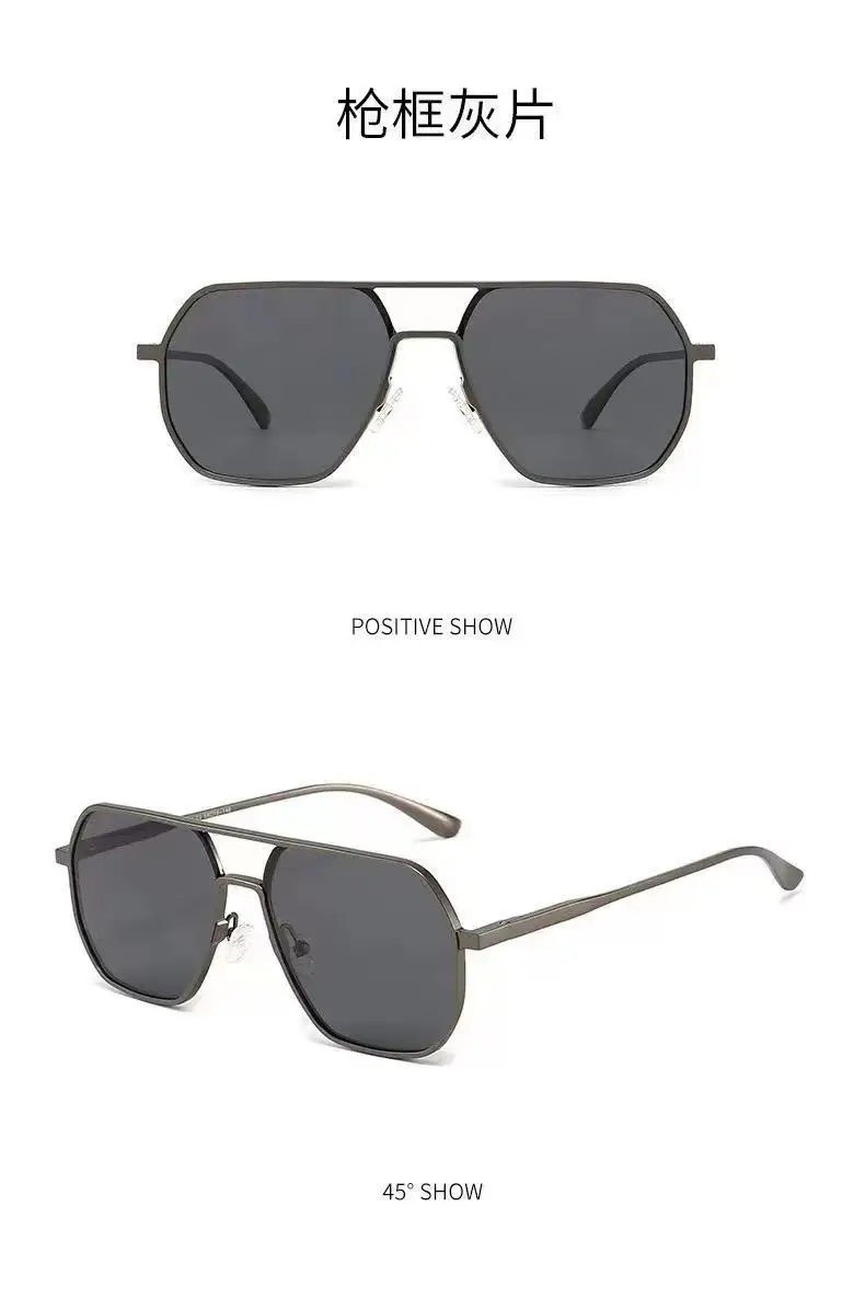 Men Polarized Sunglasses Black Changing Color Driving Fishing — feature 14