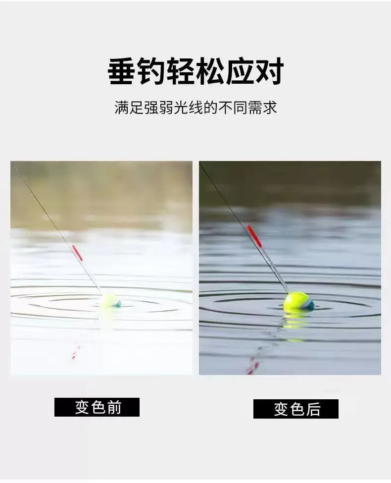 Men Polarized Sunglasses Black Changing Color Driving Fishing — feature 5
