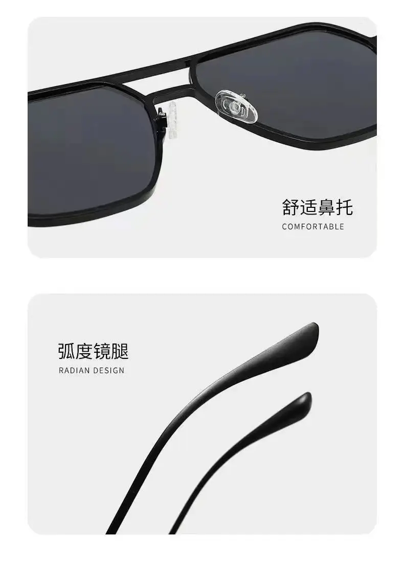 Men Polarized Sunglasses Black Changing Color Driving Fishing — feature 9