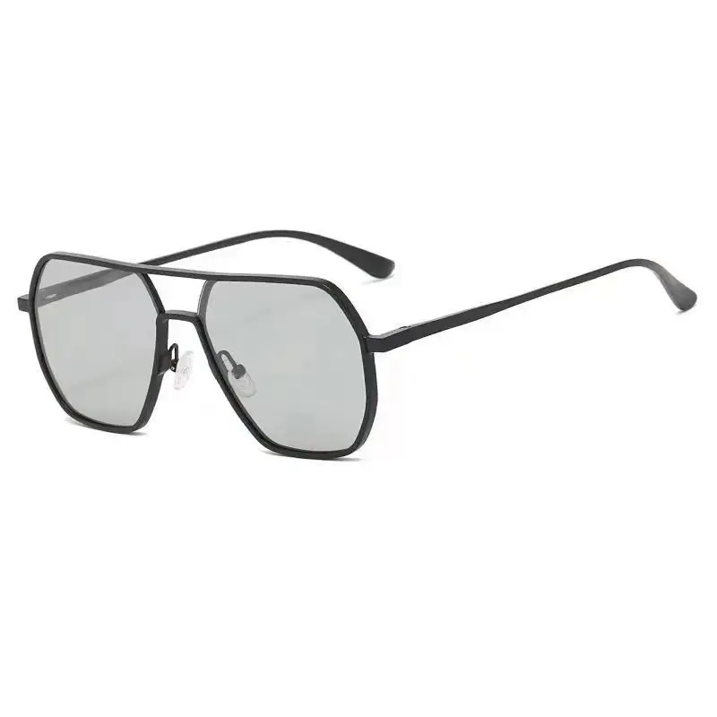Men Polarized Sunglasses Black Changing Color Driving Fishing - Image 3